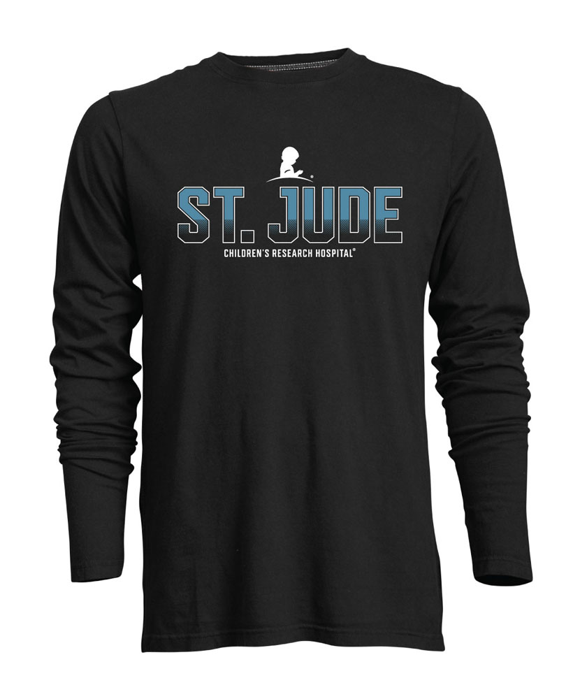 St. Jude Gradient Design Long-Sleeve T-Shirt
